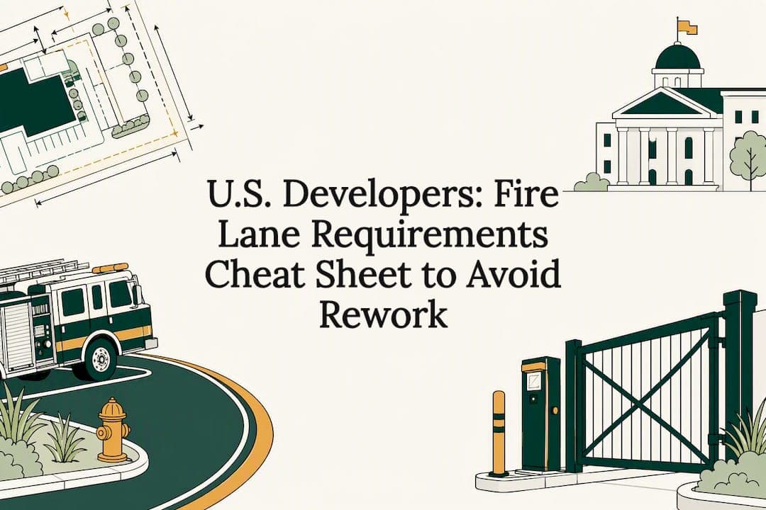U.S. Developers: Fire Lane Requirements Cheat Sheet to Avoid Rework