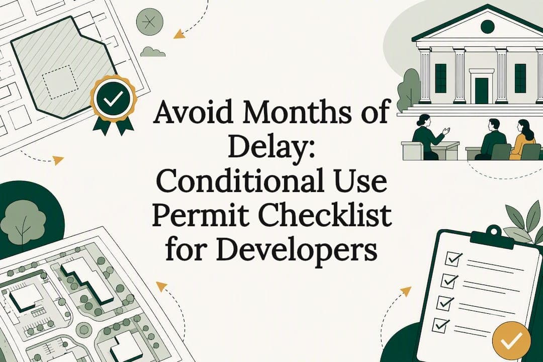 Avoid Months of Delay: Conditional Use Permit Checklist for Developers
