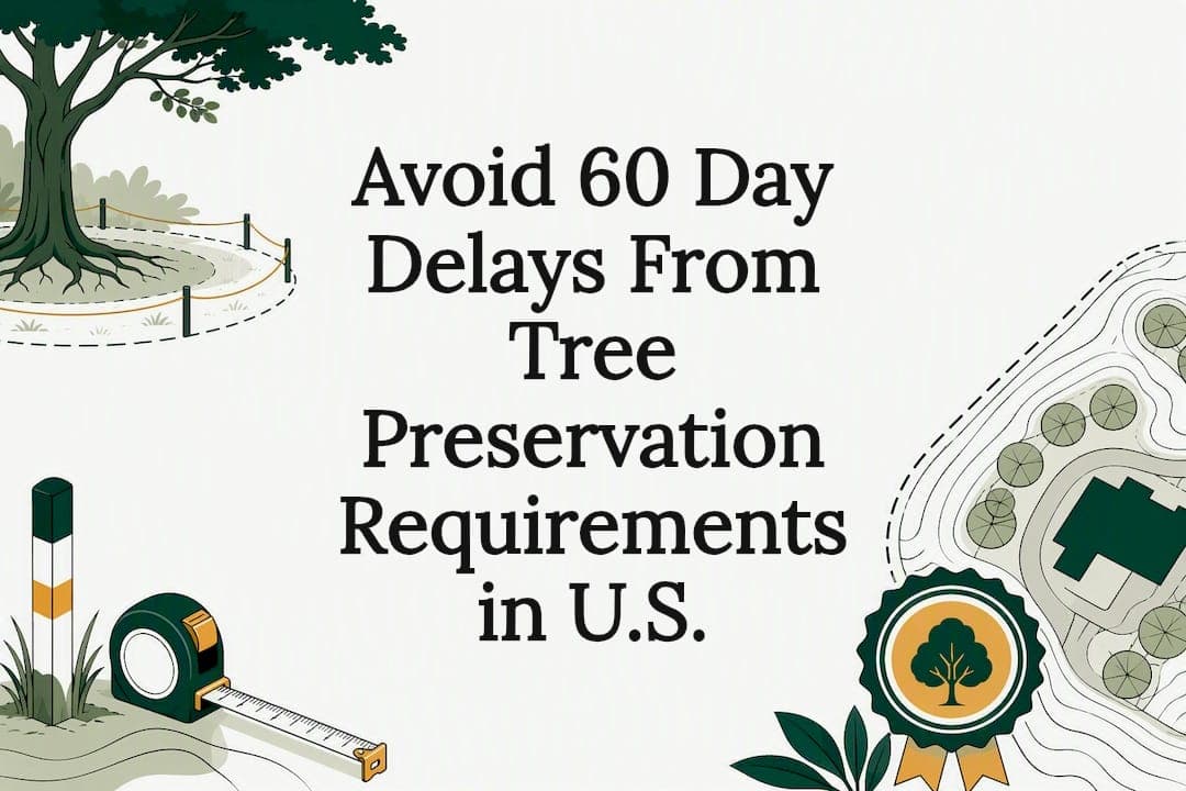 Avoid 60 Day Delays From Tree Preservation Requirements in U.S.