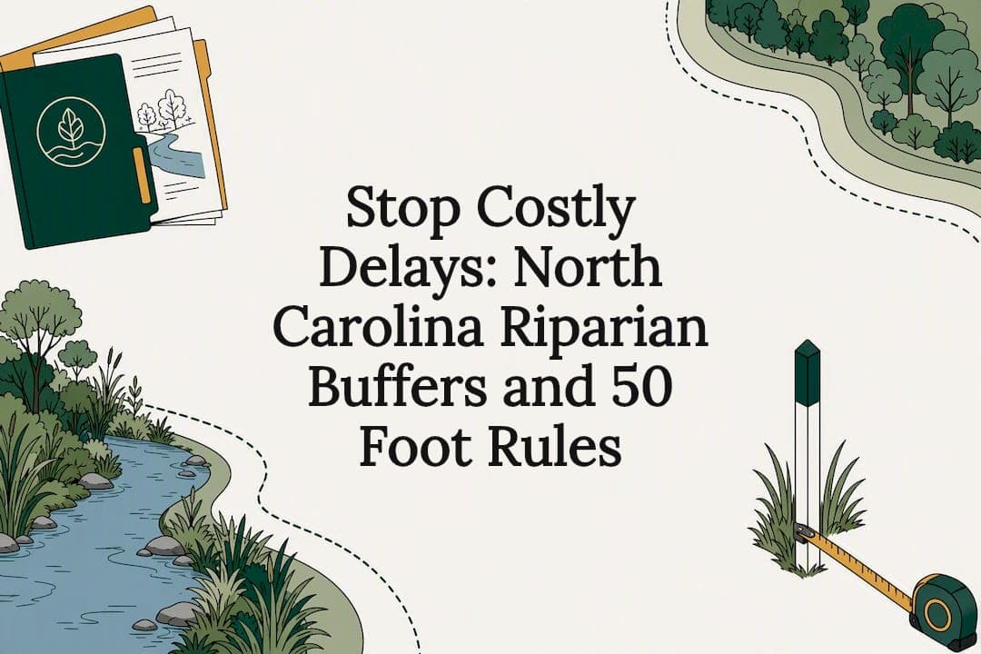 Stop Costly Delays: North Carolina Riparian Buffers and 50 Foot Rules