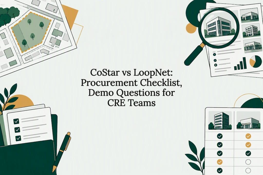CoStar vs LoopNet: Procurement Checklist, Demo Questions for CRE Teams