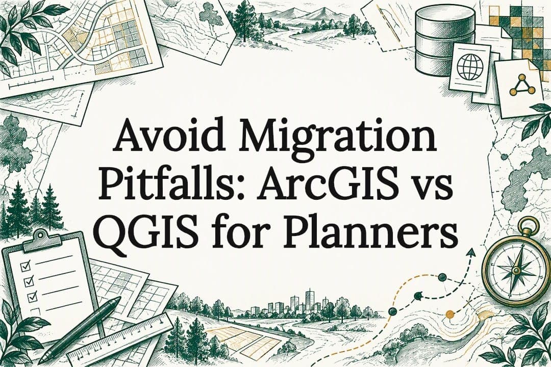Avoid Migration Pitfalls: ArcGIS vs QGIS for Planners
