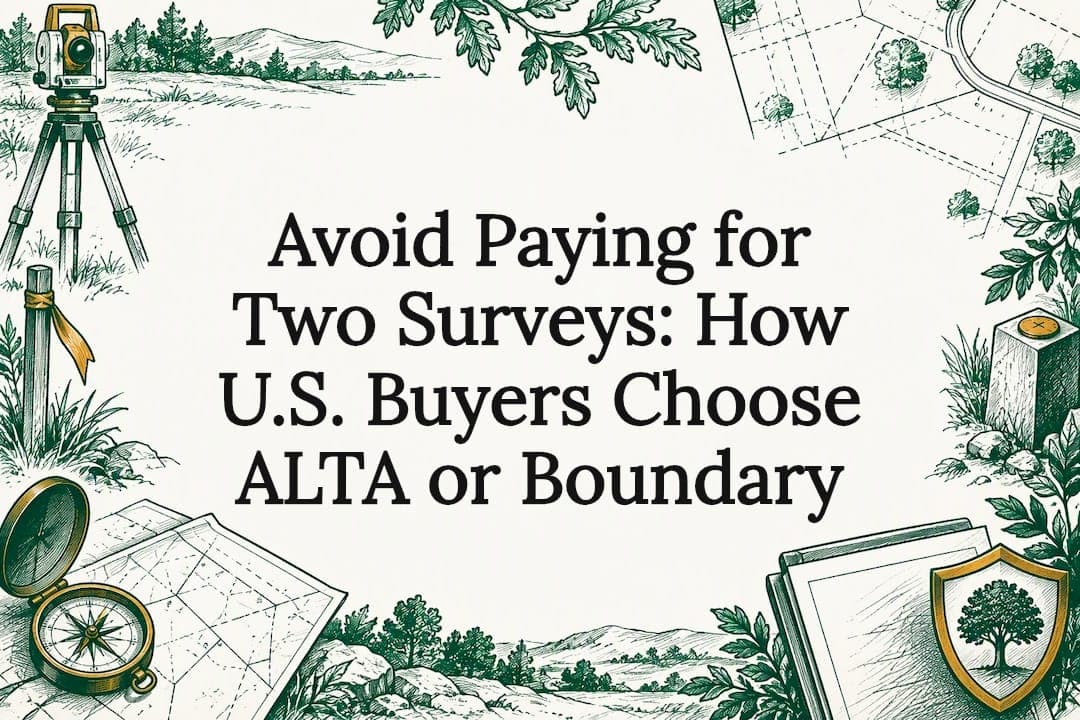 Avoid Paying for Two Surveys: How U.S. Buyers Choose ALTA or Boundary