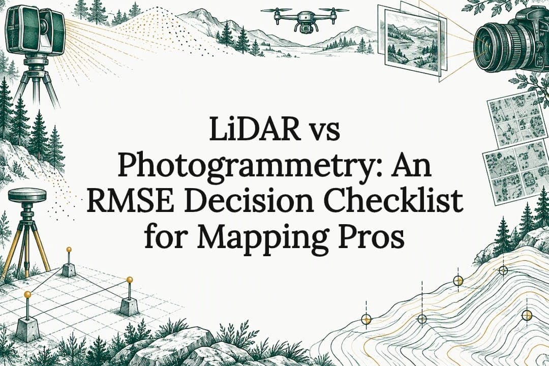 LiDAR vs Photogrammetry: An RMSE Decision Checklist for Mapping Pros