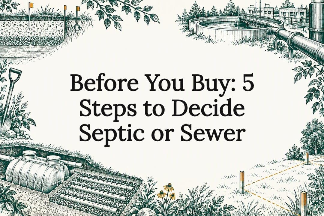 Before You Buy: 5 Steps to Decide Septic or Sewer