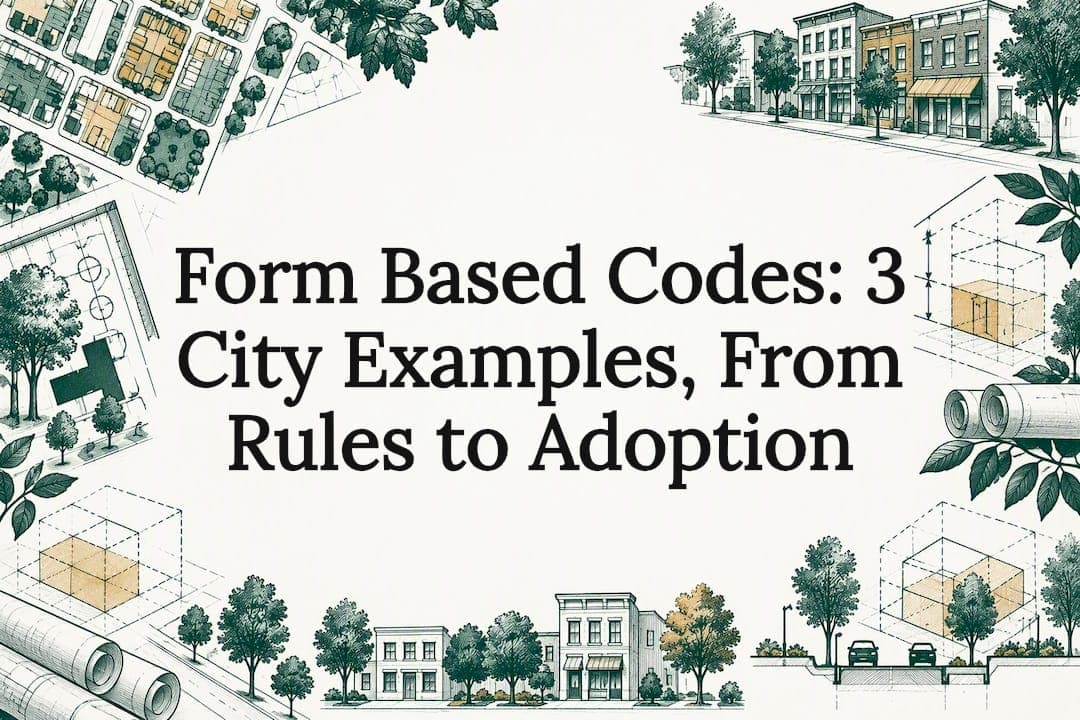 Form Based Codes: 3 City Examples, From Rules to Adoption