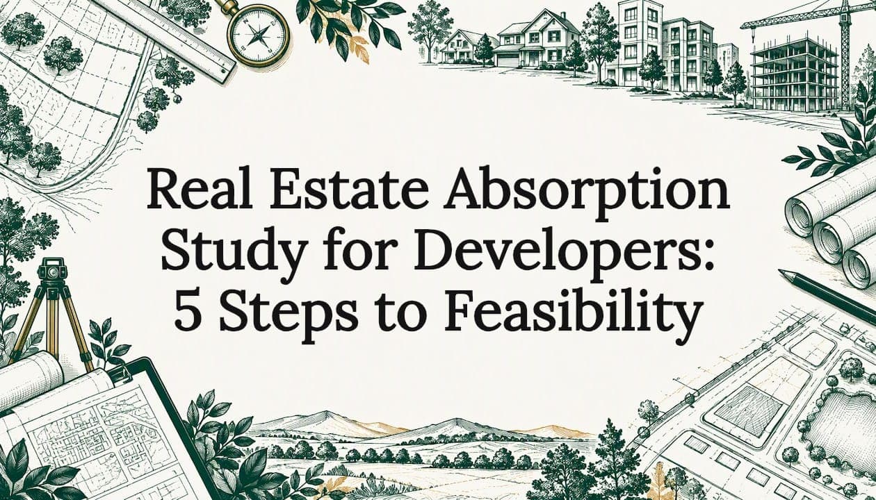 Real Estate Absorption Study for Developers: 5 Steps to Feasibility
