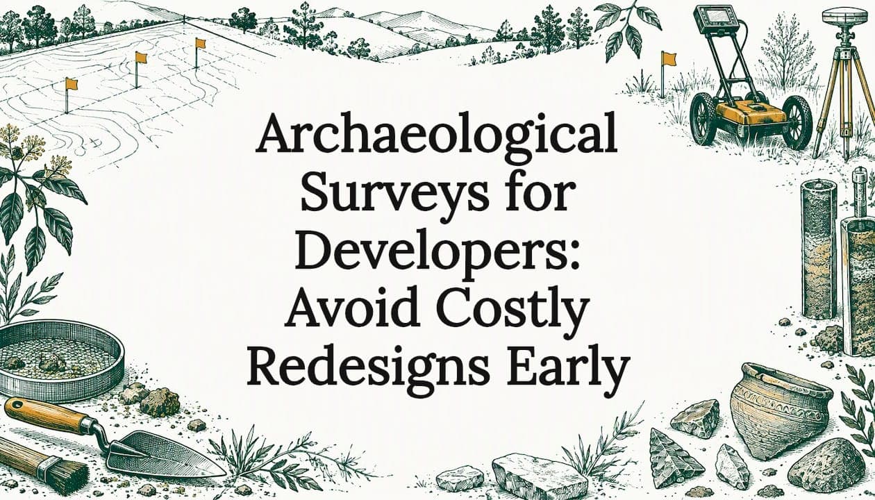 Archaeological Surveys for Developers: Avoid Costly Redesigns Early