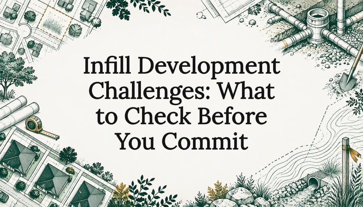 Infill Development Challenges: What to Check Before You Commit