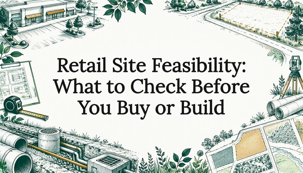 Retail Site Feasibility: What to Check Before You Buy or Build