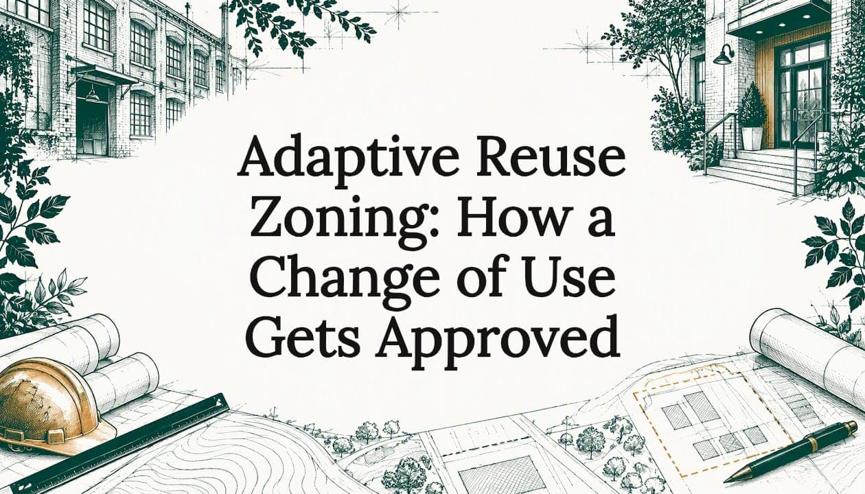 Adaptive Reuse Zoning: How a Change of Use Gets Approved